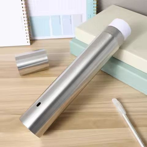 Premium Stainless Steel Document Tube for Diplomas Certificates Posters Maps Birth Certificates Port