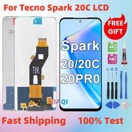 For Tecno Spark 20 / 20C / 20 Pro LCD Display KJ5 KJ5n BG7n BG7 KJ6 Touch Screen Digitizer Assembly 