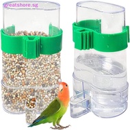 greatshore  Automatic Bird Water Dispenser Bird Drinking Feeder Transparent Bird Cage Water Fountain