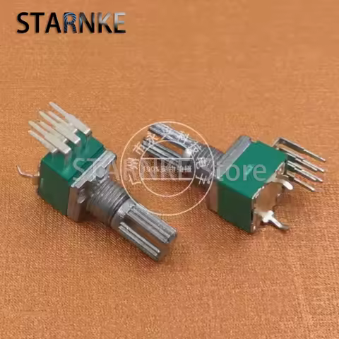 3PCS RK097G 097 Volume Sealed Potentiometer B5K B10K B20K B50K B100K A10K A20K A50K A100K Dual Bent 