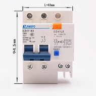 Aptomat chống giật 2P dòng điện: 16A