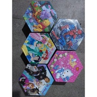 Crayon set hexagonal 46pcs 46 pcs art set color