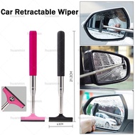 Honda Car Rearview Mirror Wiper Retractable Portable Cleaning Supplies Glass Window Cleaner Wiper For Civic HRV BRV CRV City Odyssey Fit BRIO Vezel Mobilio