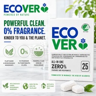 ECOVER Zero All in One Dishwasher 25 Tablets - Zero Fragrance & Phosphonates