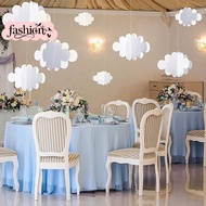 16Pcs 3D Cloud Decorations White Hanging Clouds For Ceiling Cloud Party Decorations Cloud Ornaments 