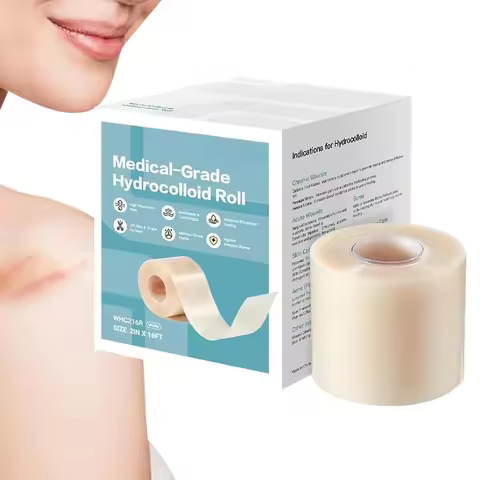 1-5M Sanke Rescue Hydrocolloid Roll for Wound Care Cut-to-Size Extra Large Hydrocolloid Patch Bandag