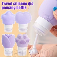 1/2/4Pcs Portable Rose Cat Claw Shaped Packing Bottle - Leakproof Lotion Perfume Spray Bottle - Trav