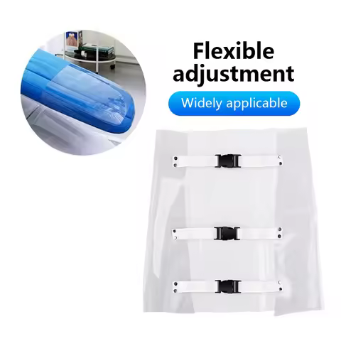 1Pc Transparent Dental Chair Cushion Dental Seat Unit Dustproof And Waterproof PU Plastic Cover