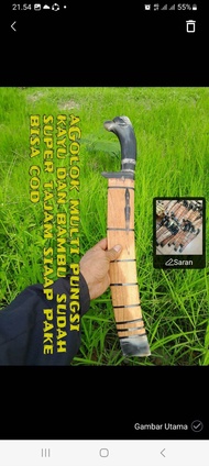 golok galonggong manonjaya tasik malaya Gagang tanduk sapi & kerbau