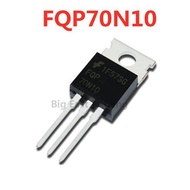 5pcs FQP70N10 TO-220 70N10 TO220 70A/100V N-channel MOSFET Transistor,guaranteed quality jiashop