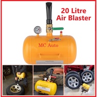 20 Liter Tyre Air Blaster Tank 5 Gallon Tire Bead Booster Tank Tayar Air Pump Pressure Blow Tool Air