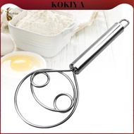[kokiya] Manual Danish Whisk Bread Mixer Baking Pastry Blender for Cookies Pancakes
