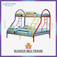 Lamoison 3V Colorful Bund Bed  Double Decker Bed Frame  Katil atas bawah - SN903