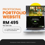 Business Website Design and Hosting Services for Personal Portfolio | Static Website | Wordpress