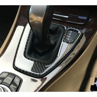 Cho xe BMW E90 E92 Sợi Carbon Điều Khiển Bánh Răng Chuyển Dịch Bảng Dán Trang Trí RHD và LHD