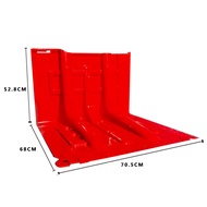 แผ่นกั้นน้ำท่วม แผ่นพลาสติกกั้นน้ำ ผลิตจากวัสดุ ABS คุณภาพสูง ป้องกันน้ำท่วม น้ำหนักเบา เคลื่อนย้ายส