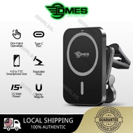Dmes DV9 15W Magnetic Car Phone Holder Wireless Charger Mount Air Vent Holder