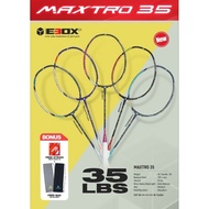Racket Badminton EBOX MAXTRO 35LBS 35 LBS ORI