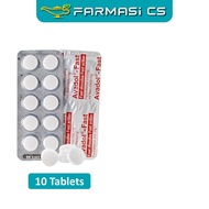 Avadol-Fast 500mg 10 Tablets EXP:03/2028 [ Avadol Fast Paracetamol Farmasi CS ]