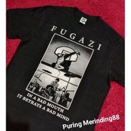 Fugazi T-Shirt - In A Bad Mouth it betrays Bad minda