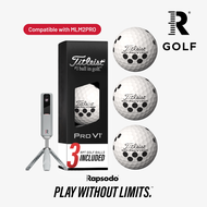 ลูกกอล์ฟ  RPT balls [แพ็ค 3 ลูก] - Titleist PRO V1 พร้อมลาย RPT™ สำหรับใช้งานกับ Rapsodo MLM2PRO