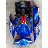 Color Set Honda click 110 i Frame 110i click110i Complete Of 7 Pieces 2008 Car Blue And Black 2