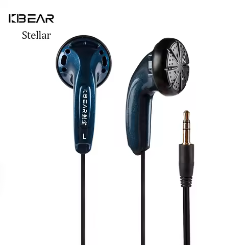 KBEAR Stellar HIFI Earphone 15.4mm Dynamic Driver In Ear Monitor Japanese PPS Flat Headset Music Gam