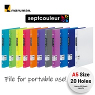 Maruman Binder Septcouleur A5 Plastic Binder F-083 A5 Binder