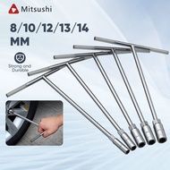 Mitsushi Spanar T Set T-Wrench Set Tools Extended Hexagonal T-handle Auto Maintenance T-Socket Wrenc