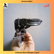 Fd shimano deore m591 japan 3 speed