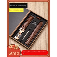 dainty watch jam tangan perempuan Tissot Genuine Leather Pin Buckle Waterproof Watch Strap