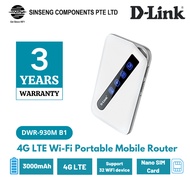 D-Link DWR-930M (B1) | DWR-932W LTE Wireless Mobile Portable 4G Sim Card Router with 3000mAh battery