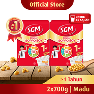 SGM Eksplor ISOPRO SOY 1+ Madu Susu Pertumbuhan 700GR x2