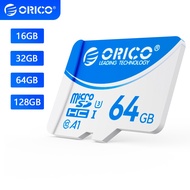 ORICO 16GB 32GB 64GB 128GB MicroSDXC UHS-I Memory Card U3 Class10 V30 A1 Micro SD TF Card for Camera