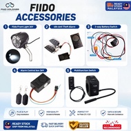 Multifunction switch C21/C22 FIIDO Q1 Q1S Alarm Control Box Front Light Brake Cable On/Off Switch Ho