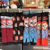 TSM2139 Export Outside Order Halloween chucky chucky Socks