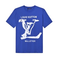 Lv malletier reflective logo T-Shirt