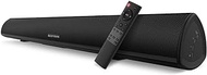 Sound bar, BESTISAN Soundbar Wired and Wireless Bluetooth 5.0 HDMI-ARC Speaker for TV (28 Inches, HDMI-ARC Connection, Optical Cable Included, DSP, Bass Adjustable, Wall Mountable)