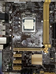 ASUS H81M-PLUS 主機板+Intel Core i3-4160 CPU