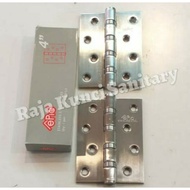 Epic Door Hinge 4"X3"x3mmx4BB Stainless Steel/Epic Door Hinge 4 Inch