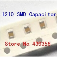 100PCS    smd capacitor 1210  226K 22UF  ±10%  10V
