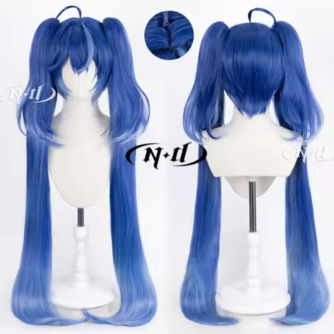 ND Brand Iuno Wuthering Waves Cosplay Wigs Hair Hairpiece for Comic-con Cosplayer Halloween Costume