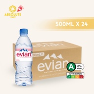 EVIAN Mineral Water 500ML X 24 (BOTTLES)