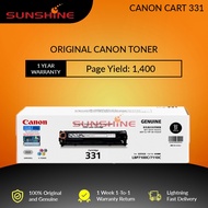 ==ORIGINAL== Canon Toner Cartridge 331 II (BLACK)(2400 page) Cart 331 II 331 2