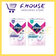 LIBRESSE SensitiV Longer & Wider Slim Pantyliner 19cm (30’s)/ SensitiV Slim Pantyliner 15cm (32's)