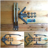 Long braces package, cb braces, frame sweetener set, rear shock shock mount sweetener set