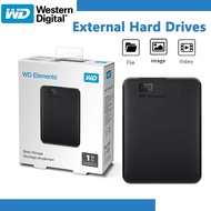 WD Elements 1TB/2TB External Harddisk USB 3.0 for PC Mac High Speed HDD
