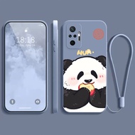 Casing xiaomi redmi NOTE10 pro 4G Redmi NOTE10 PRO Lucky Panda soft phone case cover