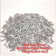 LINNING BRAKE RIVET NAILS 10 X 16 TYPE OEM MITSUBISHI FUSO FIGHTER PS190 PS220 GANJO 6D22