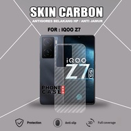 IQOO Z10R IQOO Z7 5G IQOO Z8X IQOO Z9X IQOO Z9 TRANSPARENT CARBON SKIN ANTI-SCRATCH ANTI-FUNGUS IQOO